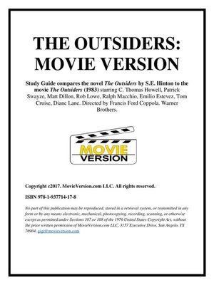 cover image of The Outsiders